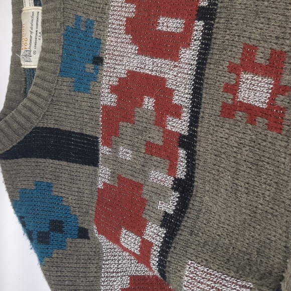 London Fog Made In USA Vintage Sweater Size Large - Picture 4 of 7